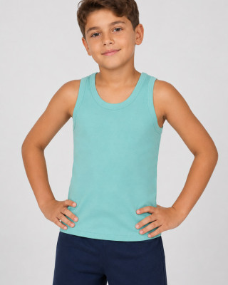 NINA CLUB Children's Sleeveless Vest Turquoise NINA-51