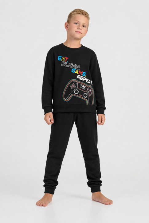 TRAX Boys' Eat Sleep Game Pyjama Set 50893