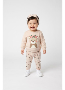 TRAX baby girls' clothing set with headband 50506