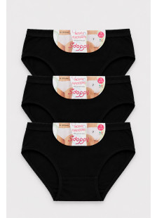 POWER FLOWER women's cotton briefs 3-pack multicolour SDOPPY