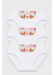 POWER FLOWER women's cotton briefs 3-pack multicolour SDOPPY