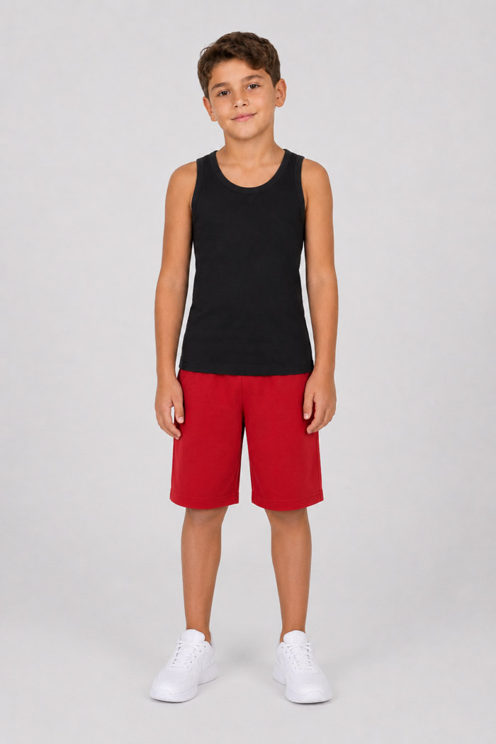 NINA CLUB Children's Sleeveless Vest Black NINA-51-BLACK