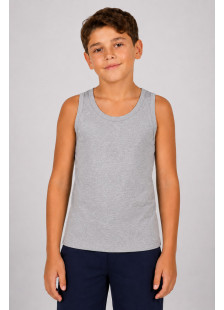 Grey NINA CLUB children's sleeveless vest