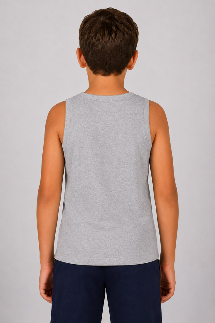 Grey NINA CLUB children's sleeveless vest