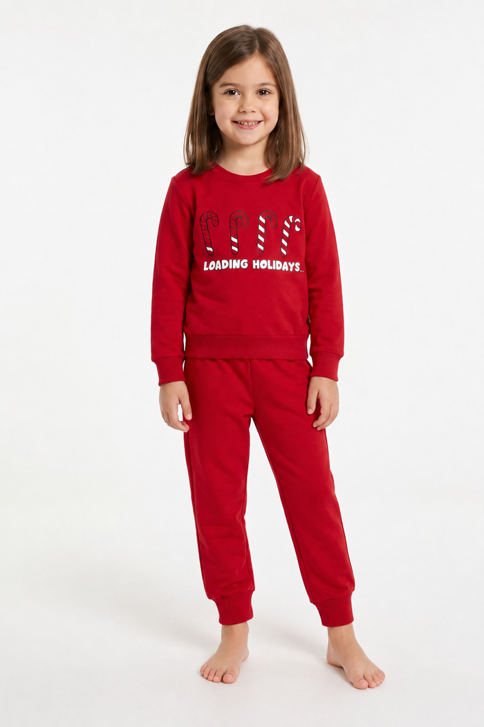 TRAX Girls' Holiday Pyjamas Red 50697