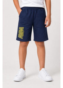 TRAX Way Navy boys' jersey shorts