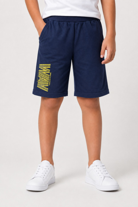 TRAX Way Navy Boys' Jersey Shorts TRAX08-9