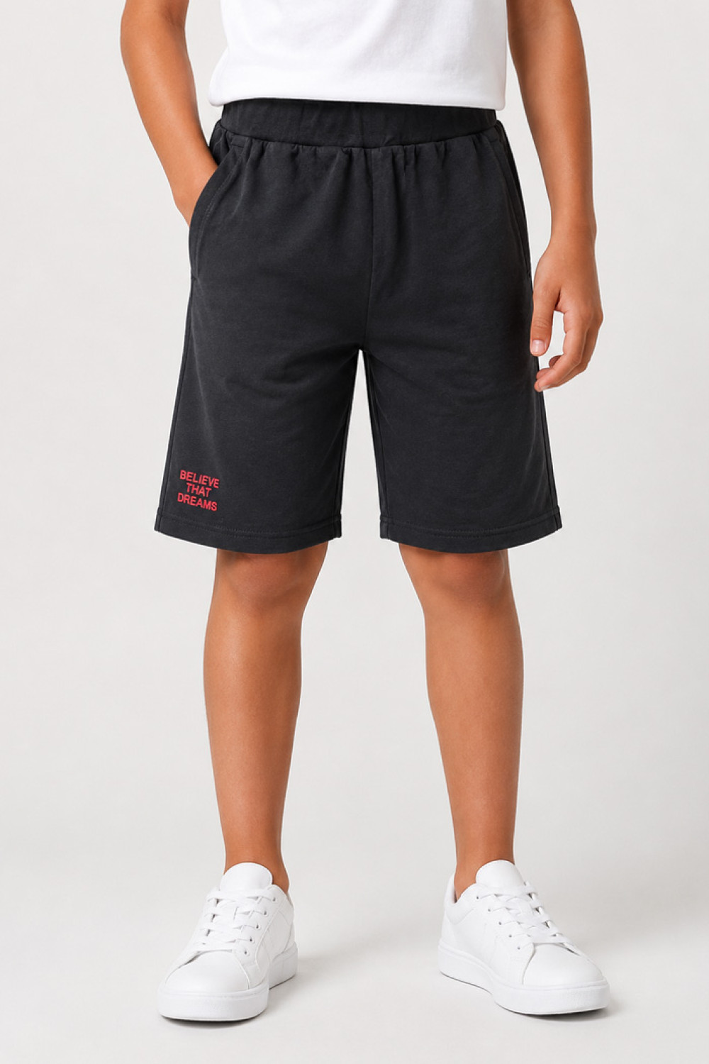 TRAX Dreams black boys' shorts