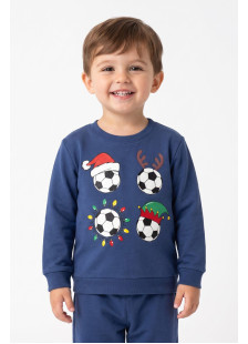 TRAX Football boys' winter pyjamas 50996