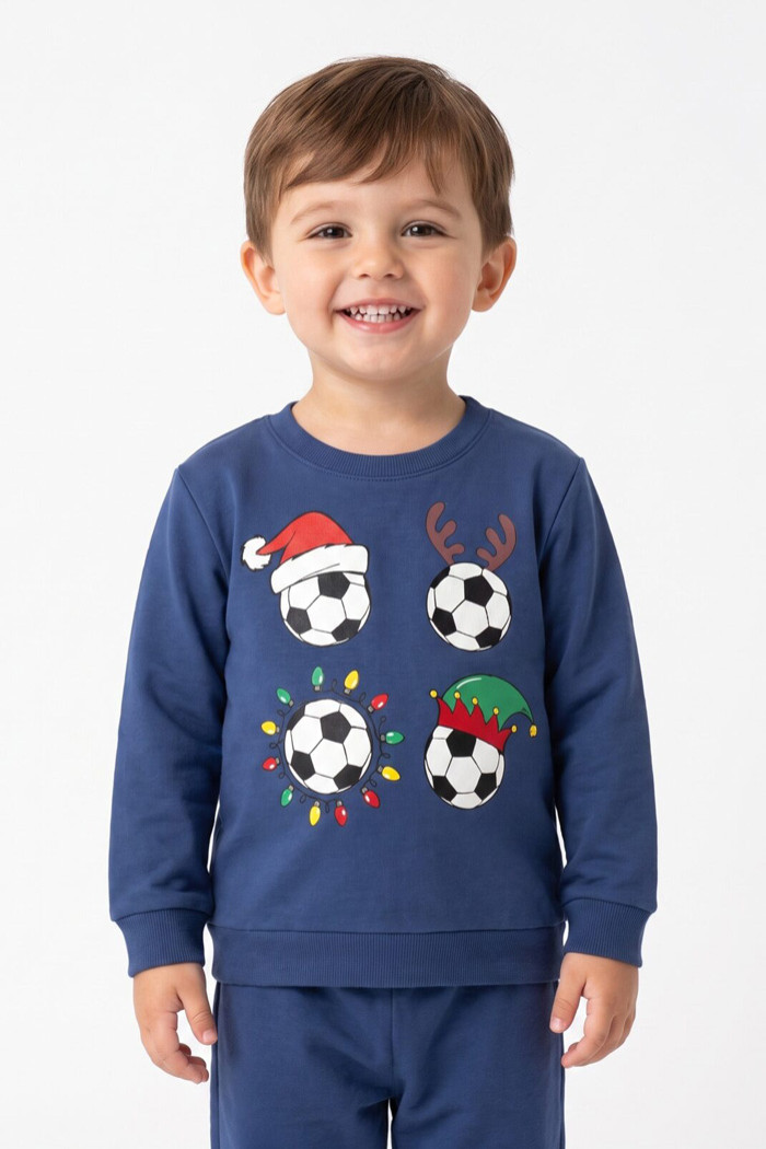 TRAX Football boys' winter pyjamas 50996