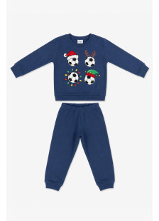 TRAX Football boys' winter pyjamas 50996