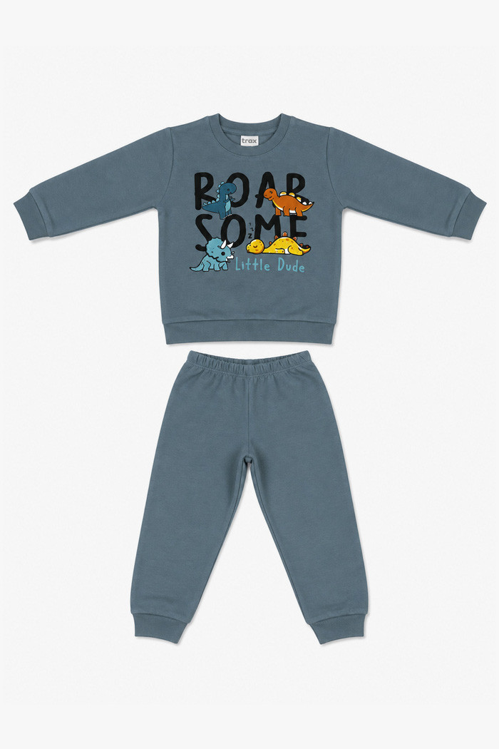 TRAX Dinosaur boys' winter pyjamas 50990