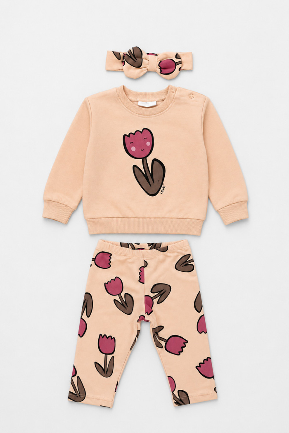 TRAX baby girls' set with headband 50504