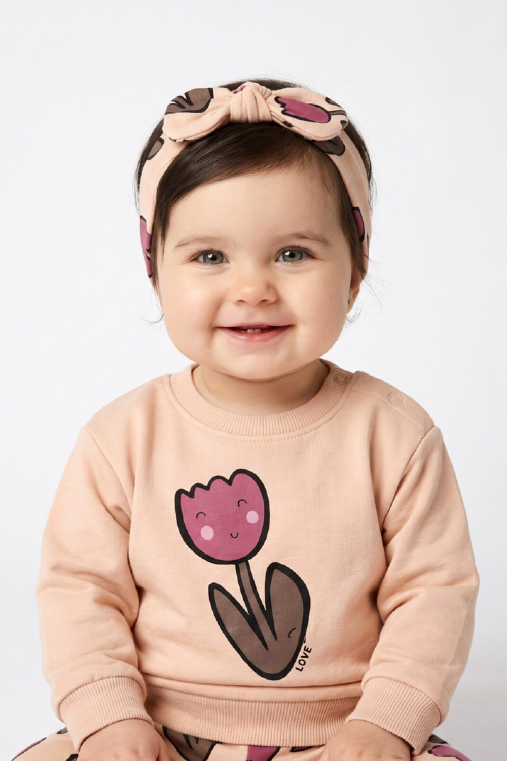 TRAX baby girls' set with headband 50504