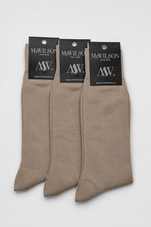 MrWILSON Herren-Baumwollsocken, 3er-Pack WIL-1340