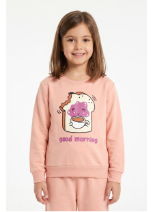 TRAX girls' pink Good Morning pyjamas 50692