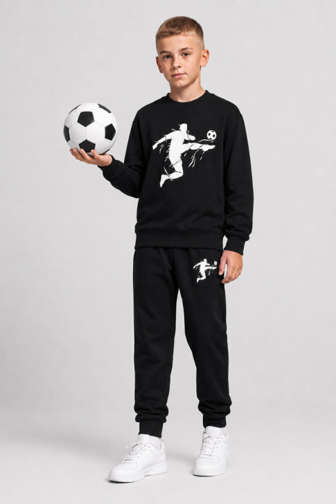 TRAX Boys' Tracksuit Set 50802 Black