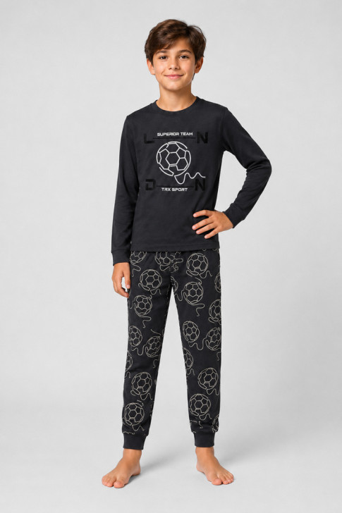 TRAX Boys' Cotton Football Pyjama Set 50896