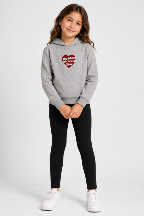 TRAX Girls’ Hooded Tracksuit with Leggings 50618
