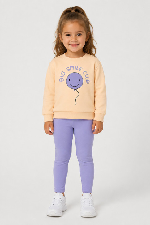 TRAX Big Smile Girls' Sweatshirt and Leggings Set 50730