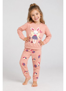 TRAX 50792 girls' pink winter pyjamas