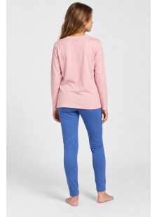 TRAX Good Morning pastel pink and blue pyjama set for girls 46698