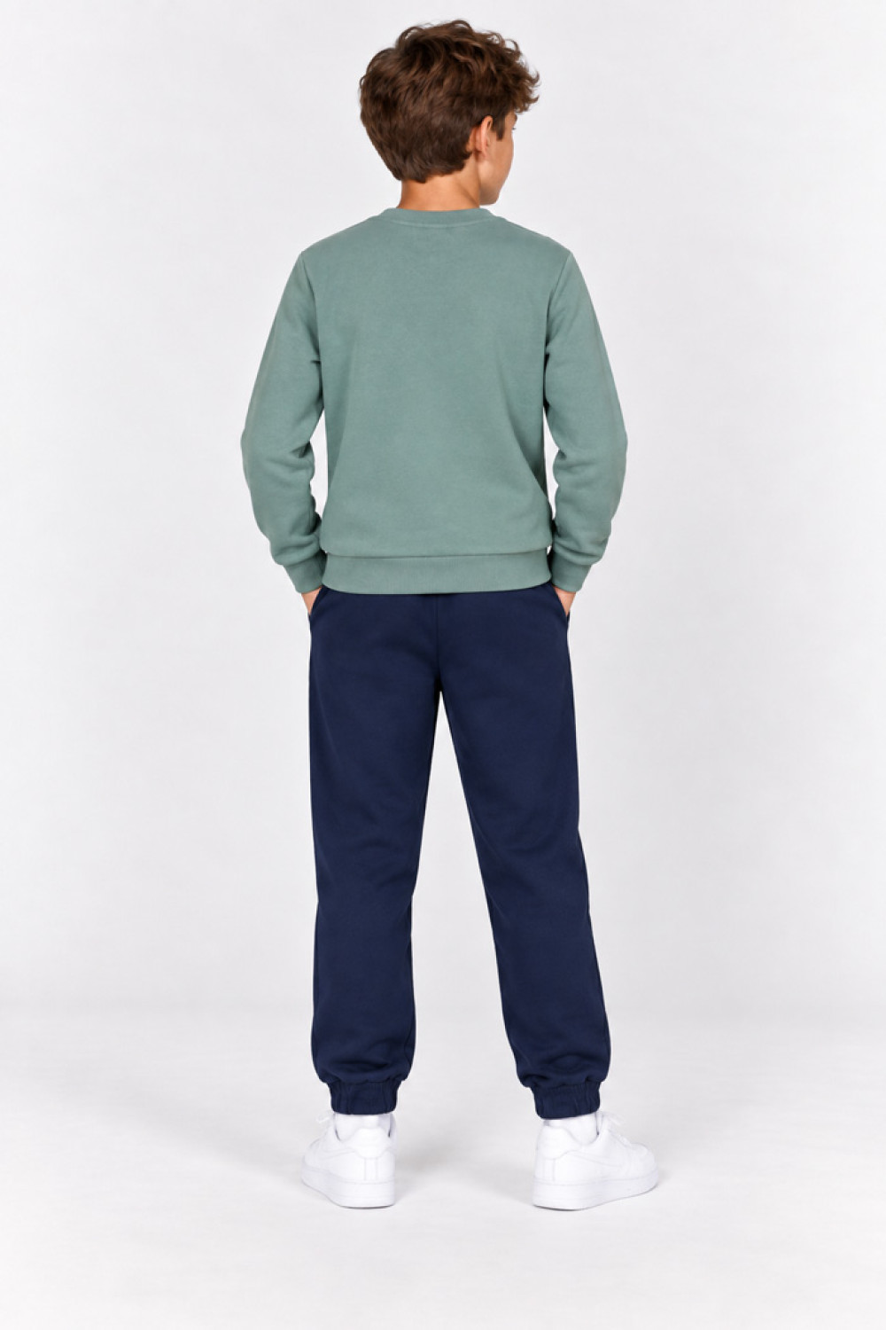 TRAX boys' mint top and trousers set with football print