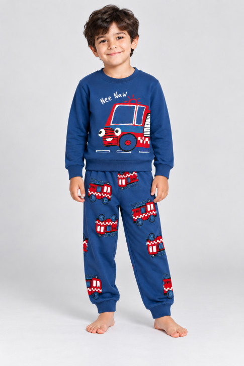 TRAX Boys’ Bamboo Pyjamas 50992 – Indigo