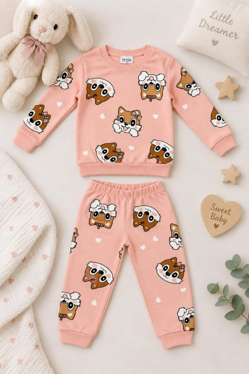 TRAX Baby Girls’ Pyjamas 50794 Pink