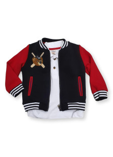 Bebus baby three-piece set with jacket, polo shirt and trousers