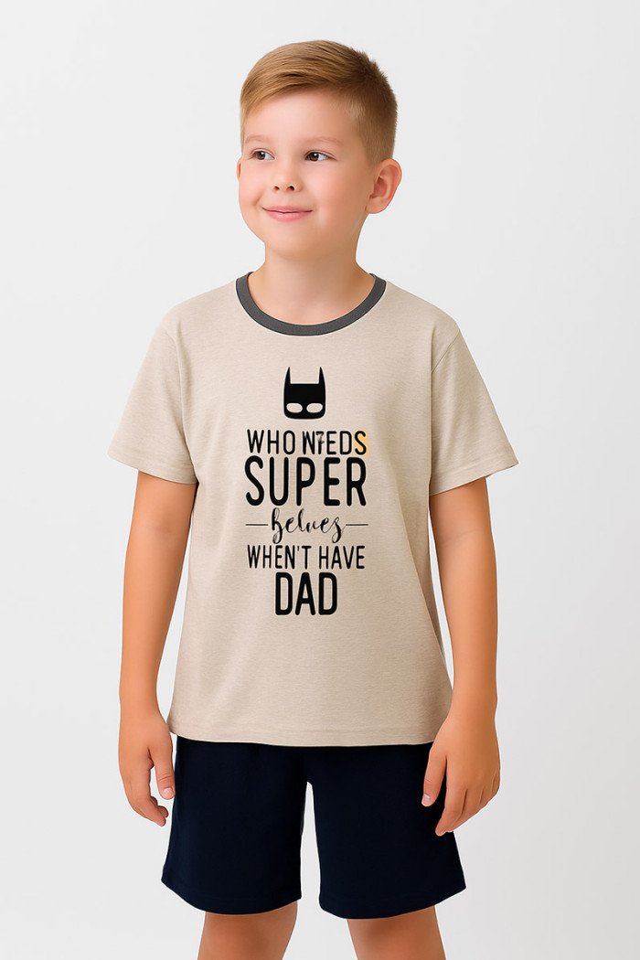 GALAXY Boys' Summer Pyjamas Super Heroes 323-21