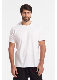 JHK plain T-shirts in blue, grey and white, 3-pack