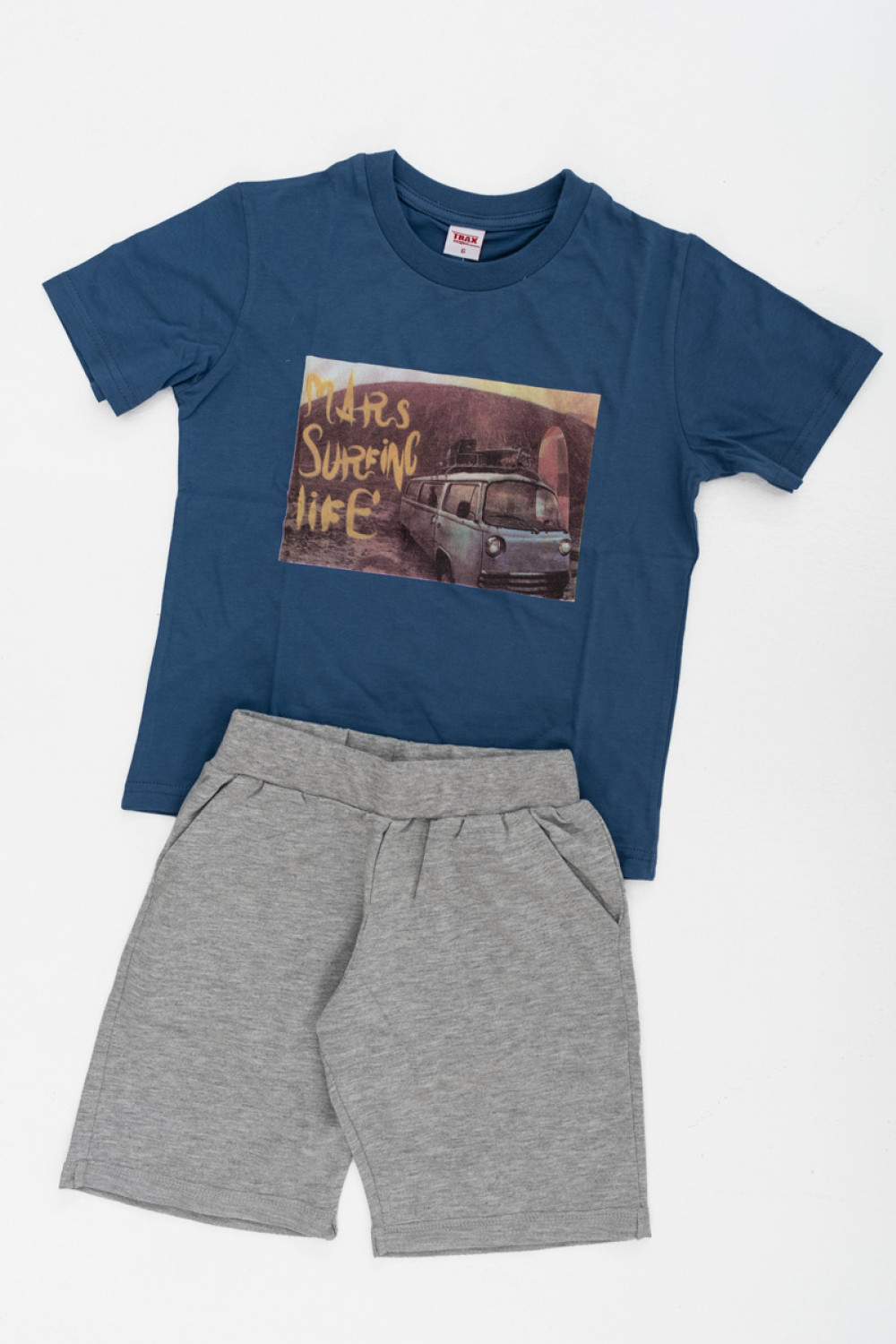 TRAX boys' summer set with T-shirt and shorts 37370