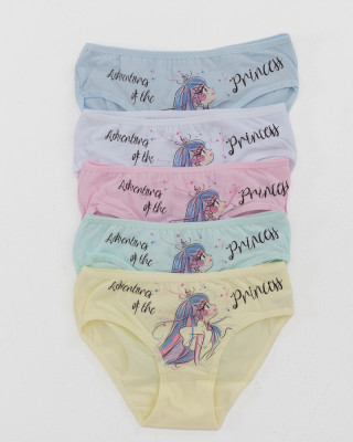 DONELLA Girls' Underwear 5-Pack 4111Y3