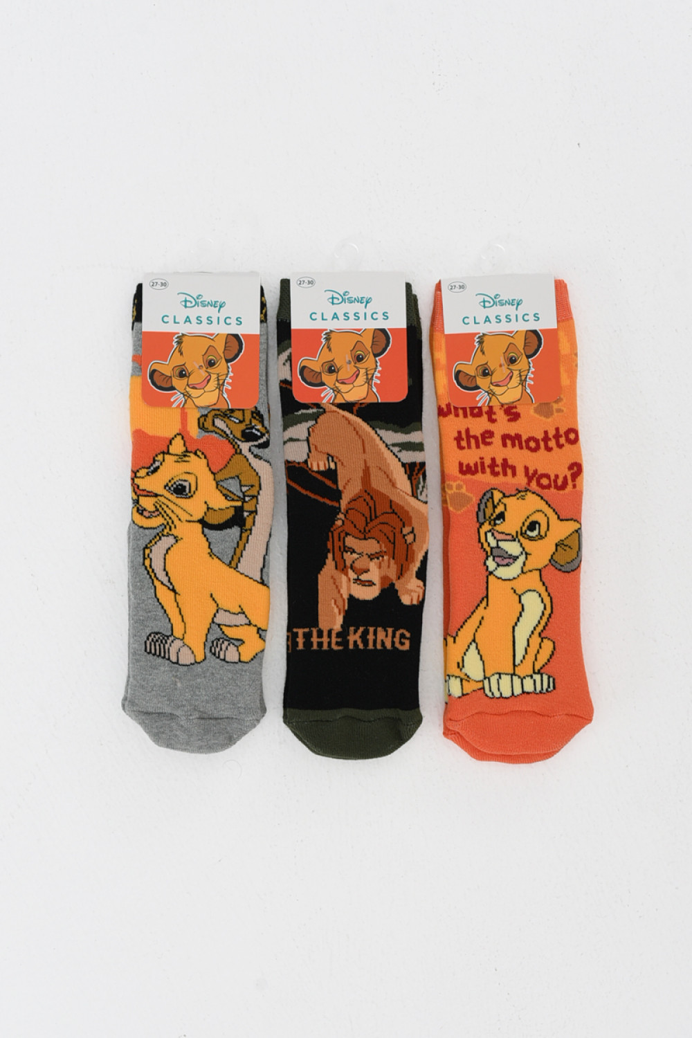 Disney Der König der Löwen Kinder-Anti-Rutsch-Socken 3er-Pack AS21497