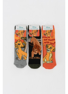 Disney Der König der Löwen Kinder-Anti-Rutsch-Socken 3er-Pack AS21497