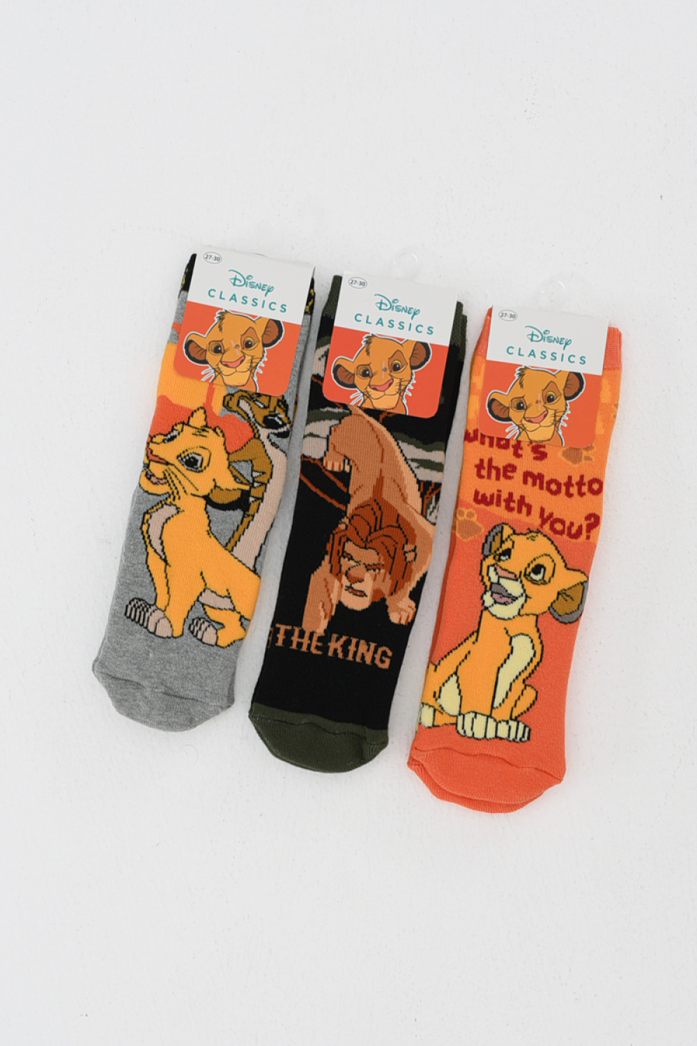 Disney Der König der Löwen Kinder-Anti-Rutsch-Socken 3er-Pack AS21497