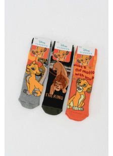 Disney Der König der Löwen Kinder-Anti-Rutsch-Socken 3er-Pack AS21497