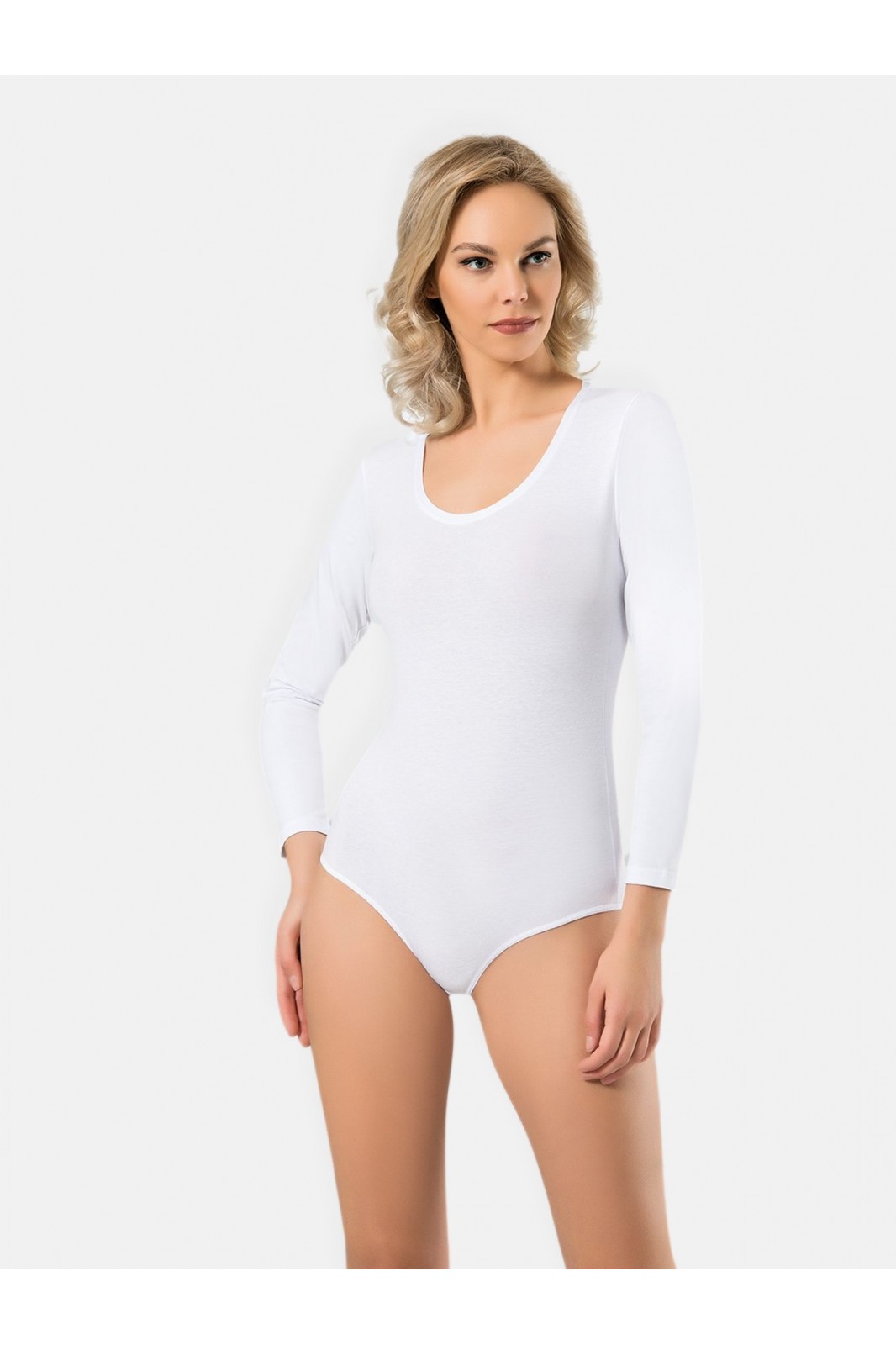 Womens Longsleeve bodysuit in 2 Shades NAMALDI 265