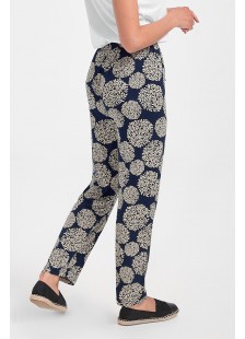 Printed pants STAR CITY Blue Snow