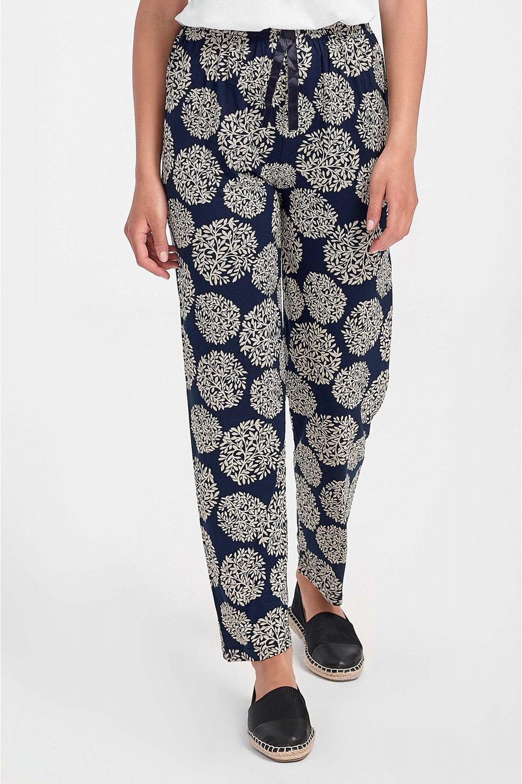 Printed pants STAR CITY Blue Snow