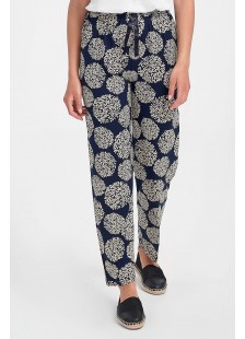 Printed pants STAR CITY Blue Snow