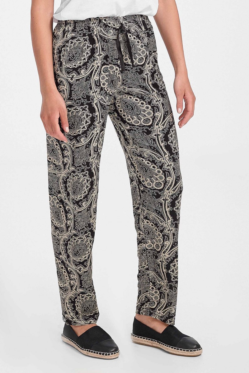 Printed pants STAR CITY Blue Zakar