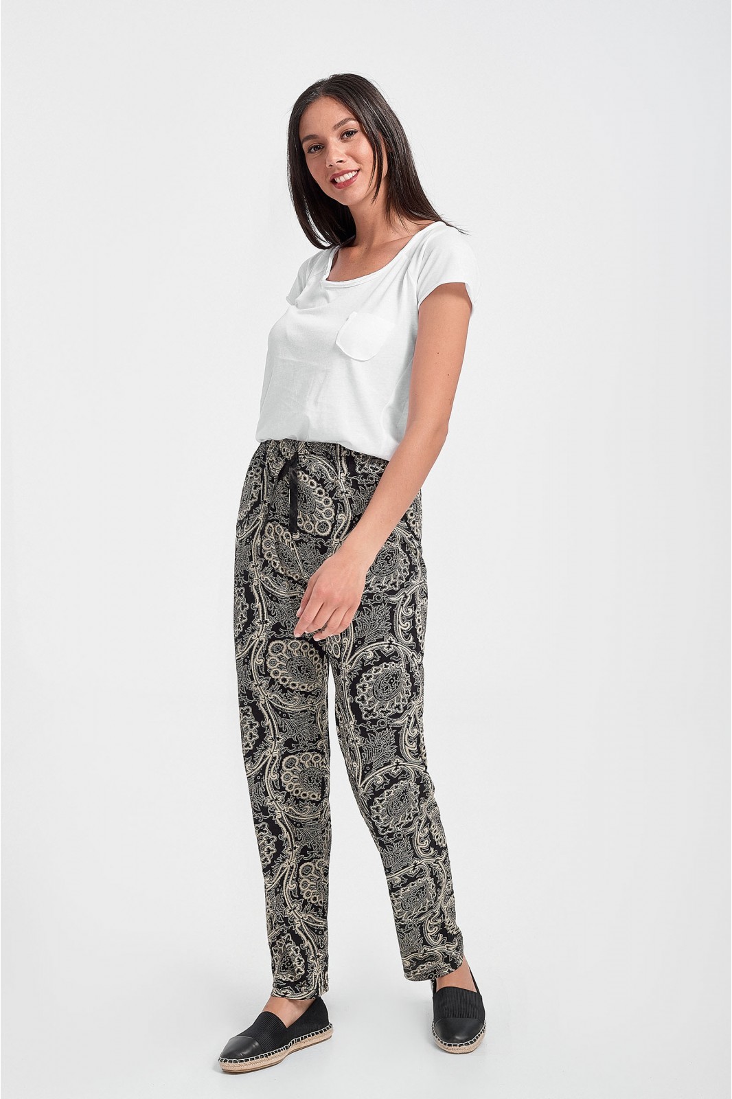 Printed pants STAR CITY Blue Zakar