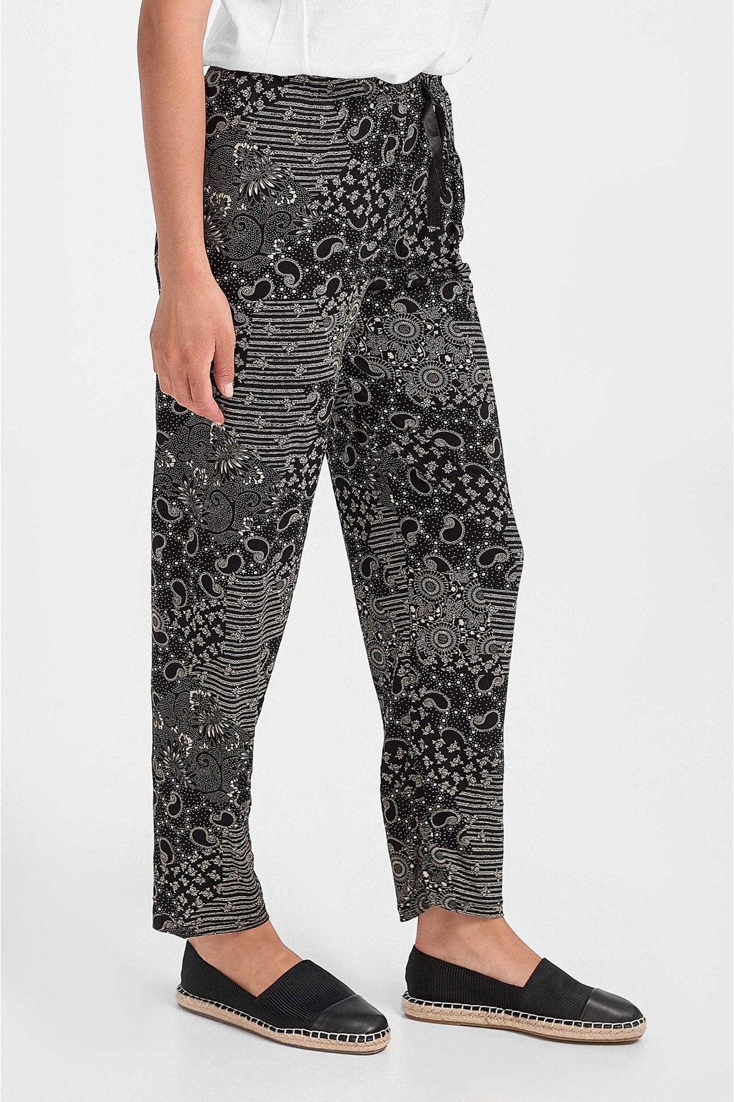 Printed pants STAR CITY Dark Night