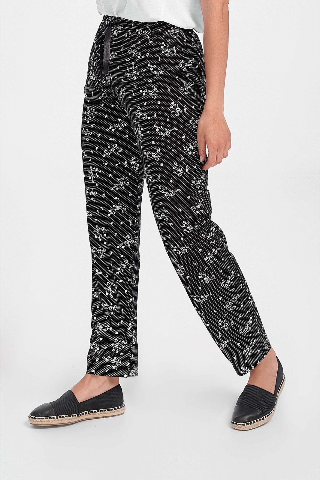 Printed pants STAR CITY GREY Flower