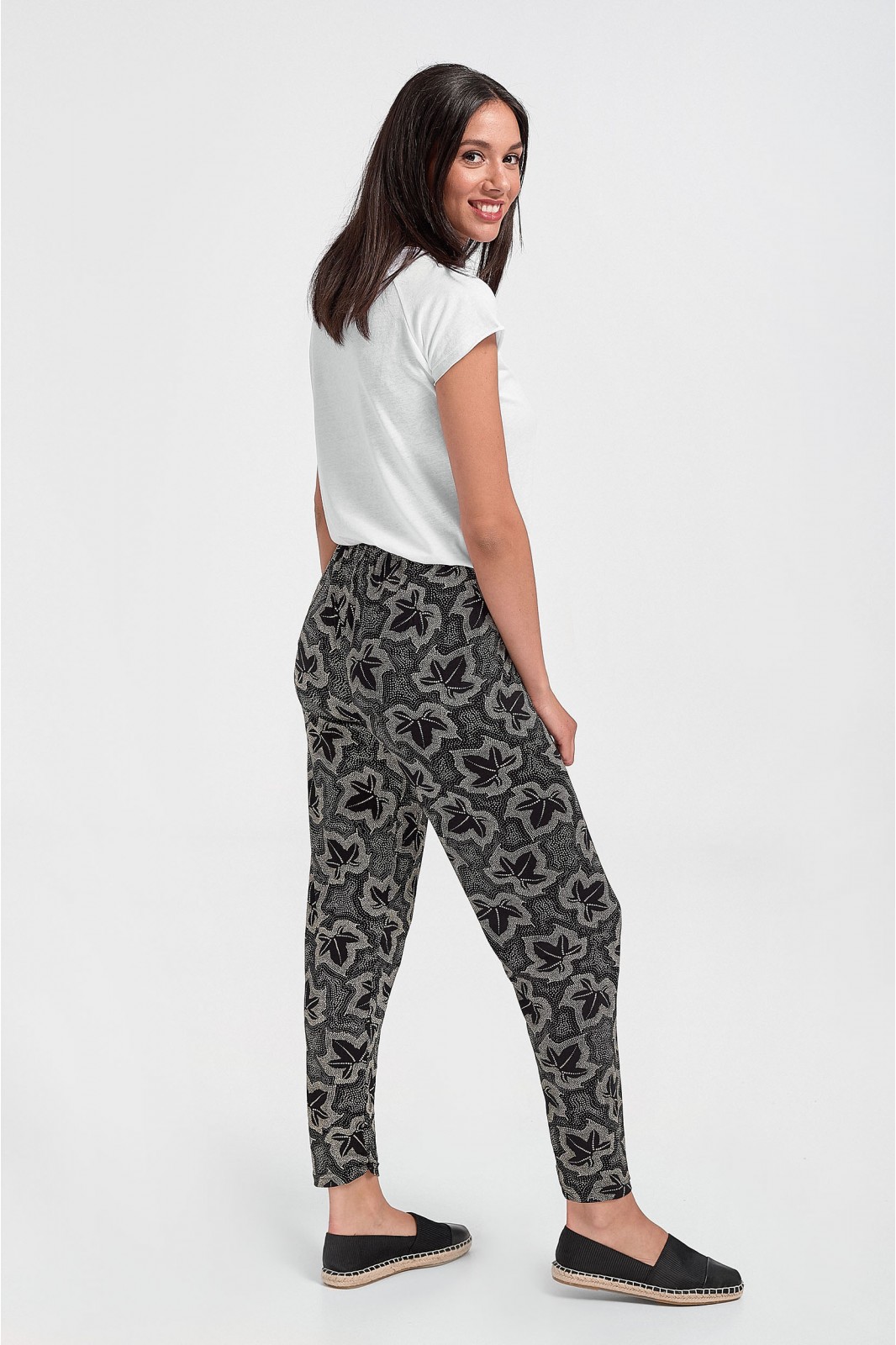 Printed pants STAR CITY Jacquard