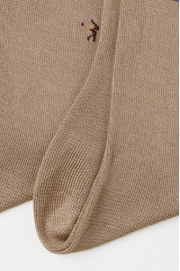 Fein gestrickte Herren-Socken von POURNARA aus mercerisierter Baumwolle im 5er-Pack, Modell PU-122