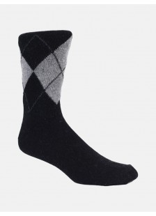 Isothermal plaid socks PRESTIGE