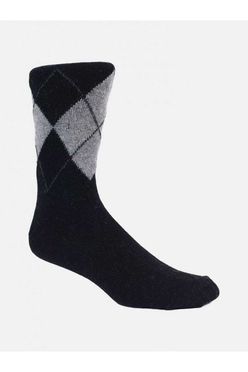 Isothermal plaid socks PRESTIGE